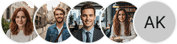 Several investor profile avatars displayed in a Sound Yieldmontry trading review section